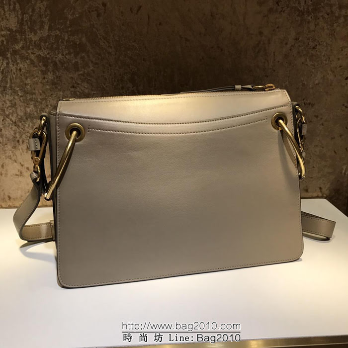 Chloe克洛伊 大號 18年新款 Chloe roy bag 大號麂皮/小牛皮 斜挎包  ypk1038